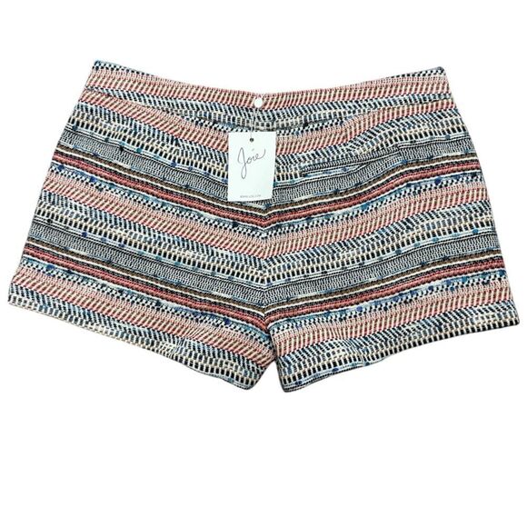 Joie Women's Multicolor Striped Shorts - Picture 1 of 7